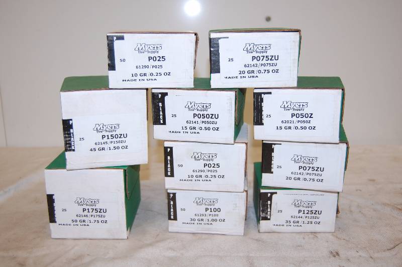 lot 174 image: Tire Balancing Weights