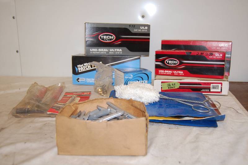 lot 175 image: Tire Repair and Maintinence Parts