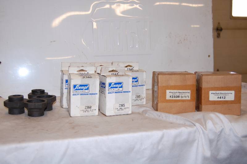 lot 214 image: Shims and Camber Adjusting Crank Bolt Kits