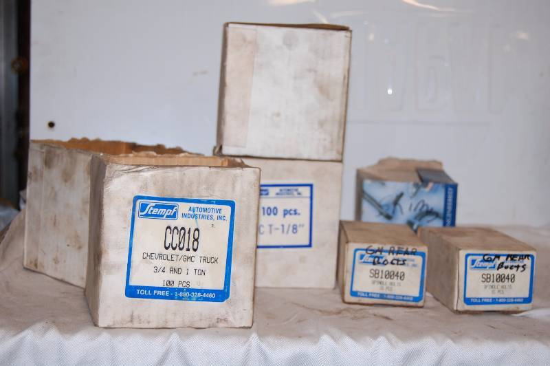 lot 219 image: Shims and Spindle Bolts