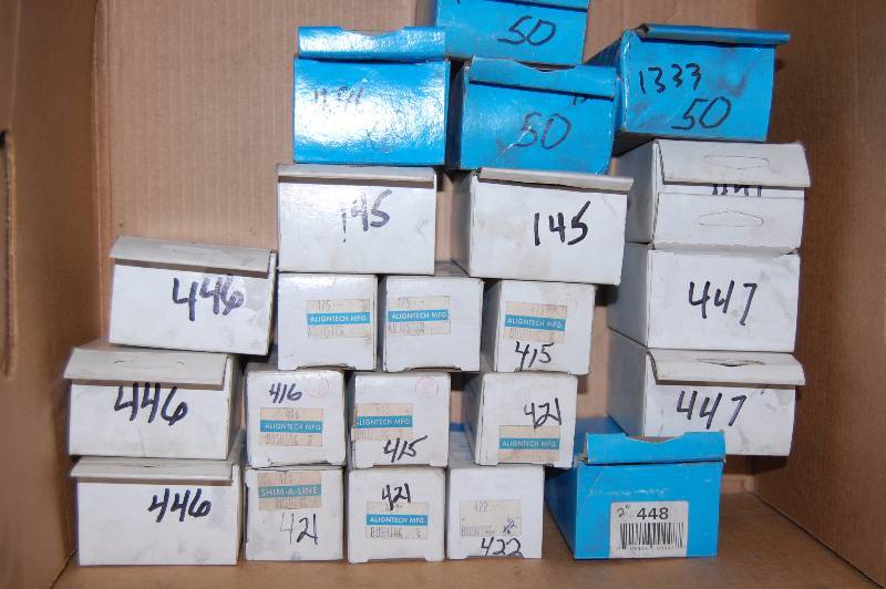 lot 222 image: Adjusters and Bushings