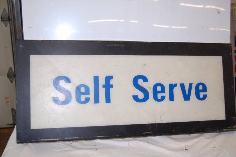 lot 332 image: Gas StationGarage Sign