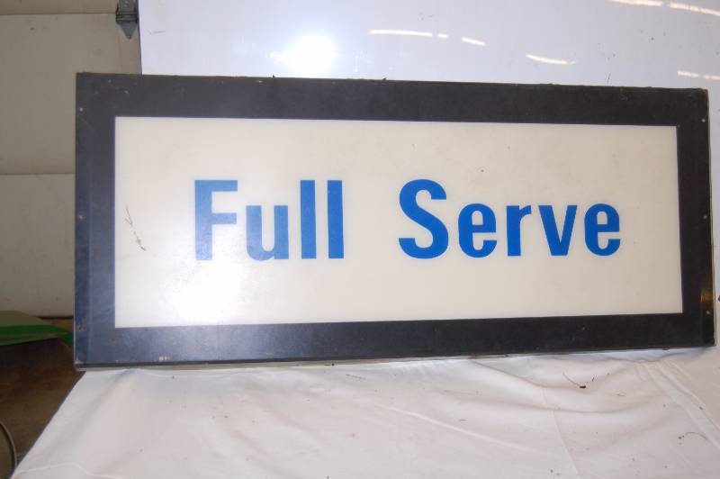 lot 333 image: Gas StationGarage Sign