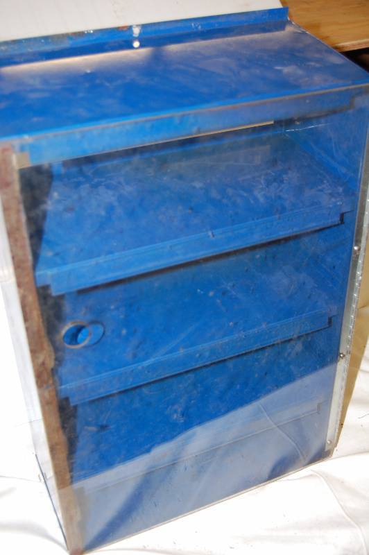 lot 341 image: Steel Case with Magnetic Transparent Door
