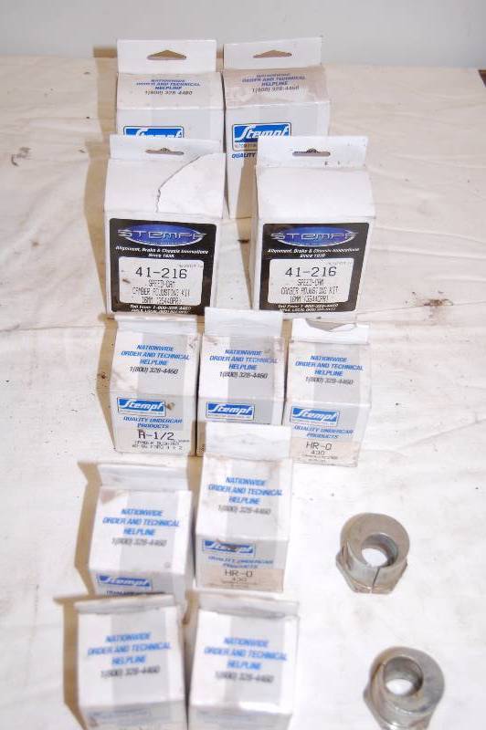 lot 447 image: Camber Adjusting Bushings and Kits