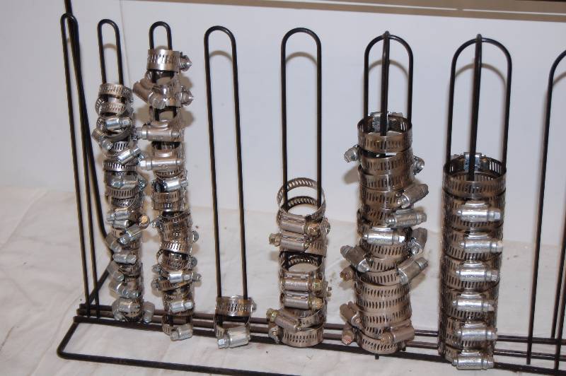 Hose Clamp Rack Automotive Liquidation Auction KBID