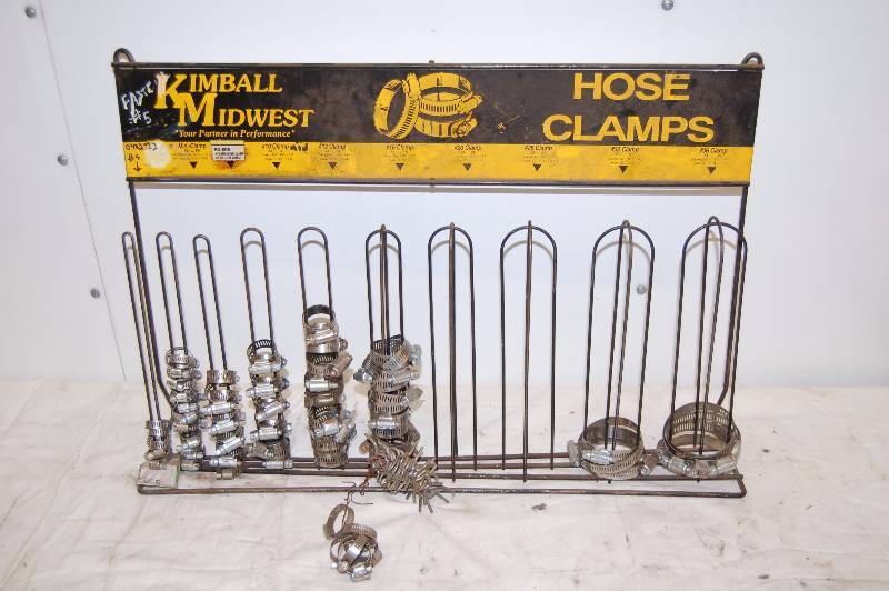 lot 454 image: Hose Clamp Rack
