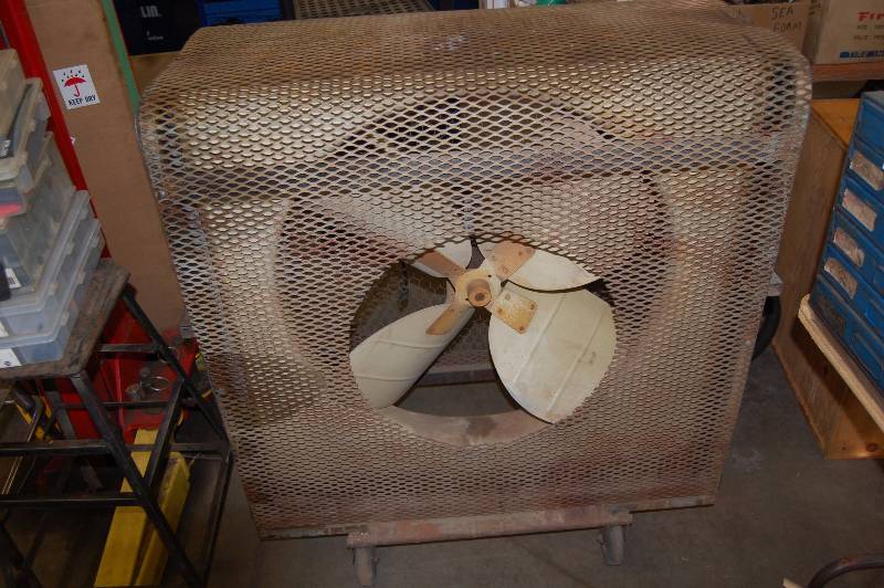 lot 467 image: Homemade Large Industrial Fan