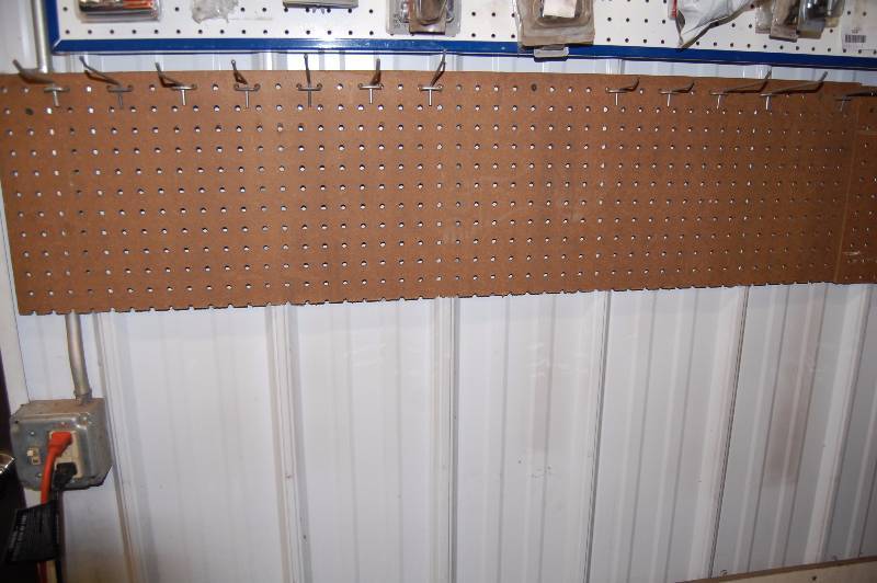 lot 526 image: Peg Board with Clips