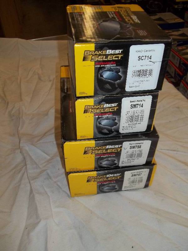 lot 607 image: Premium Disc Brake Pads