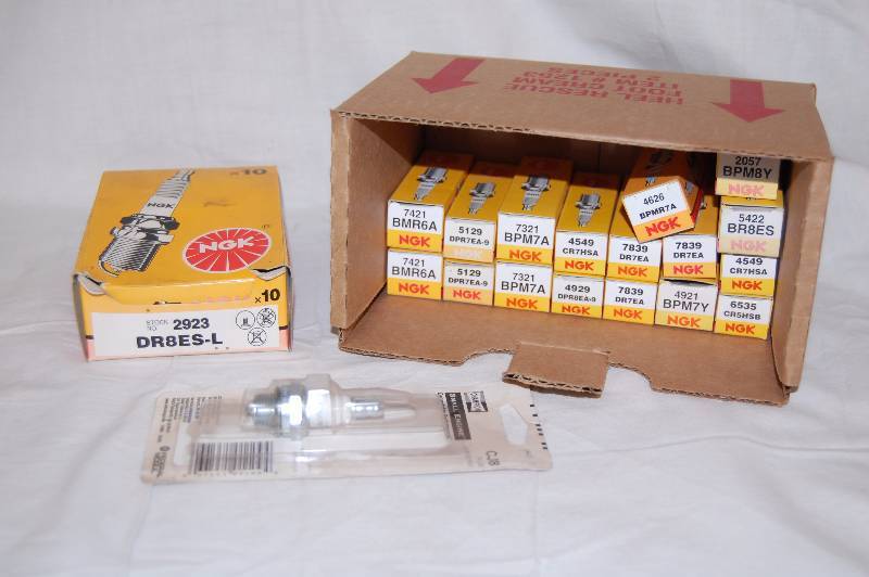 lot 536 image: NGK and Champion Spark Plugs