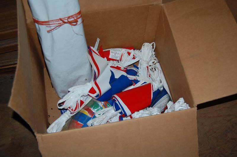 lot 678 image: Celabratory Flags