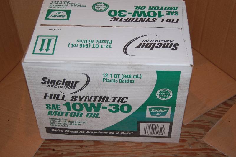 lot 687 image: 2 Cases of Full Synthetic 10W-30 Motor Oil