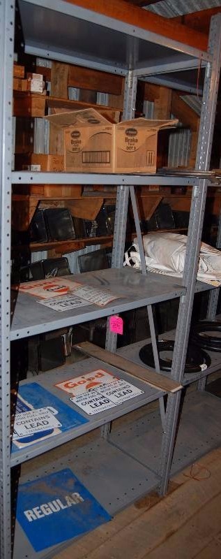 lot 845 image: Metal Shelf