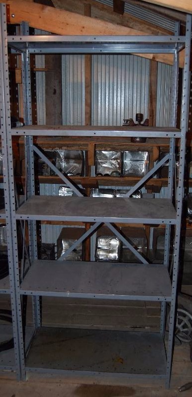 lot 868 image: Metal Shelf
