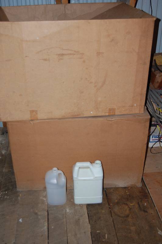 lot 903 image: Plastic Jugs