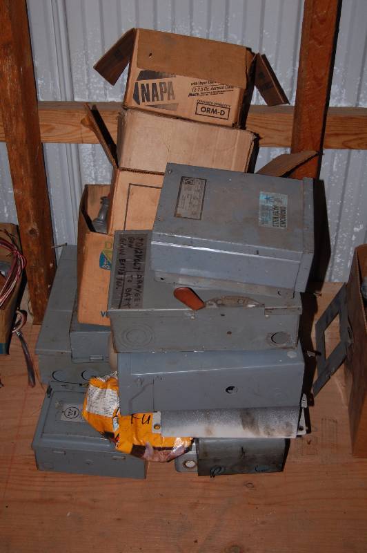 lot 911 image: Electrical Switch Boxes