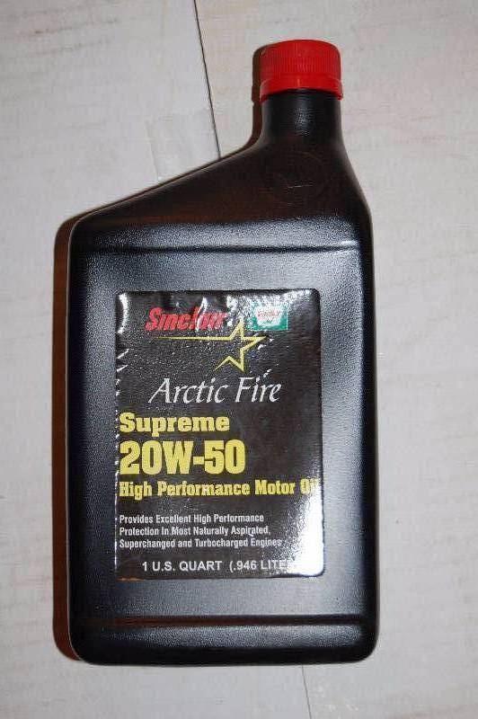 lot 677 image: 1 Case and 11 Bottles of 20W-50 Engine Oil