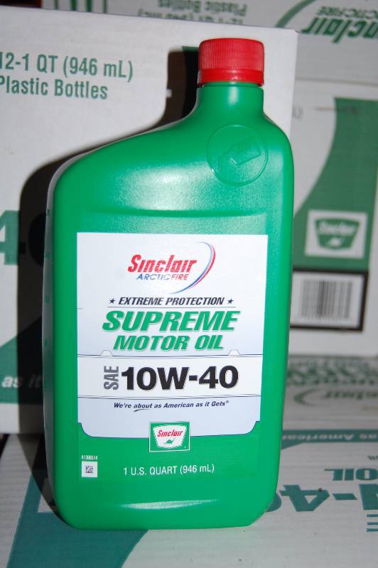 lot 732 image: 2 Cases of 10W-40 Supreme Engine Oil