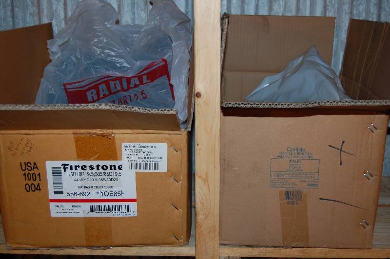 lot 1053 image: Radial Truck Tubes
