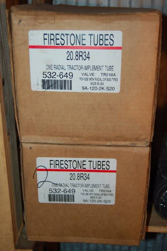 lot 1070 image: Radial Tractor Implement Tubes