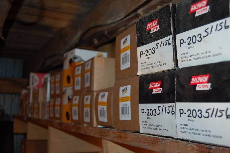 lot 1103 image: Wix Oil and Fuel Filters