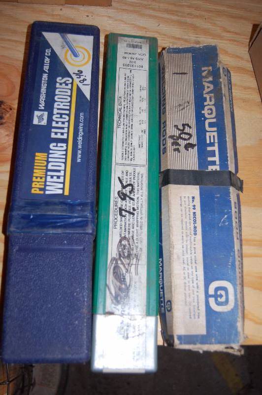 lot 1183 image: Arc Weldings Rods