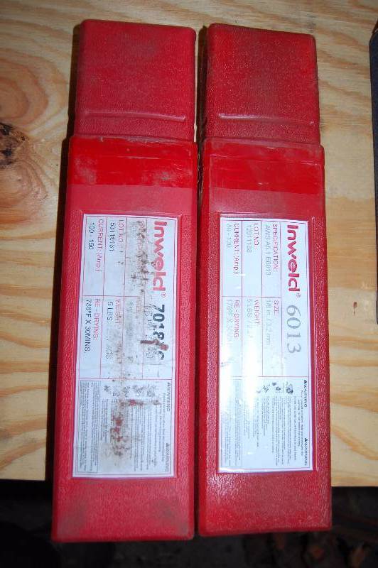 lot 1184 image: Arc Weldings Rods