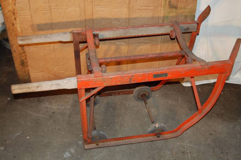 lot 1254 image: Barrel Cart