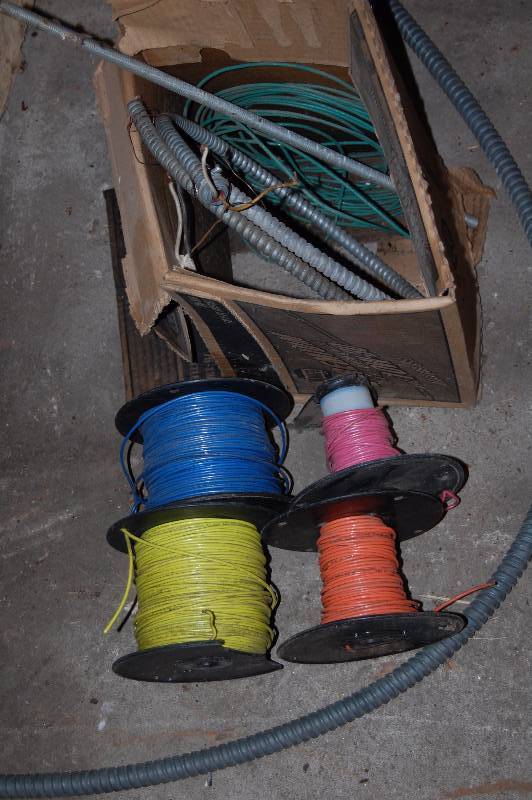 lot 1468 image: Misc Wire and Flexible Conduit