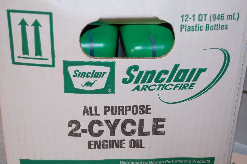 lot 1251 image: One Case of Two Cycle Engine Oil