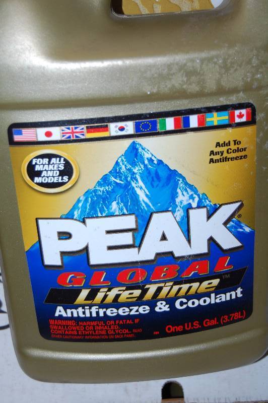 lot 1381 image: One Case of Antifreeze  Coolant