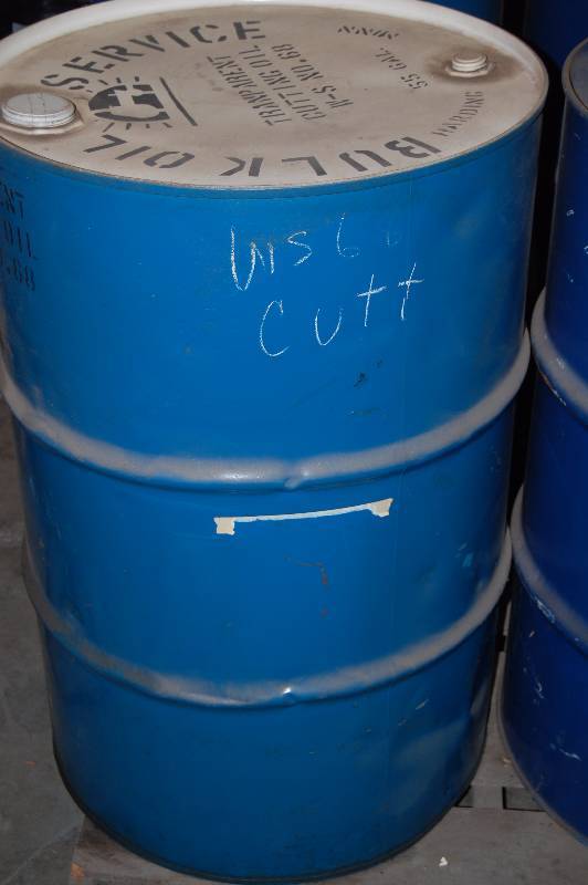 lot 1654 image: 55 Gallon Drum of Transparent Cutting Oil W-S  #68