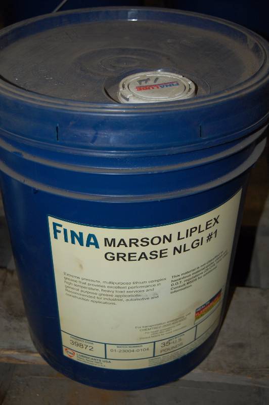 lot 1677 image: Five Gallon Bucket of Marson Liplex Grease NLGI #1