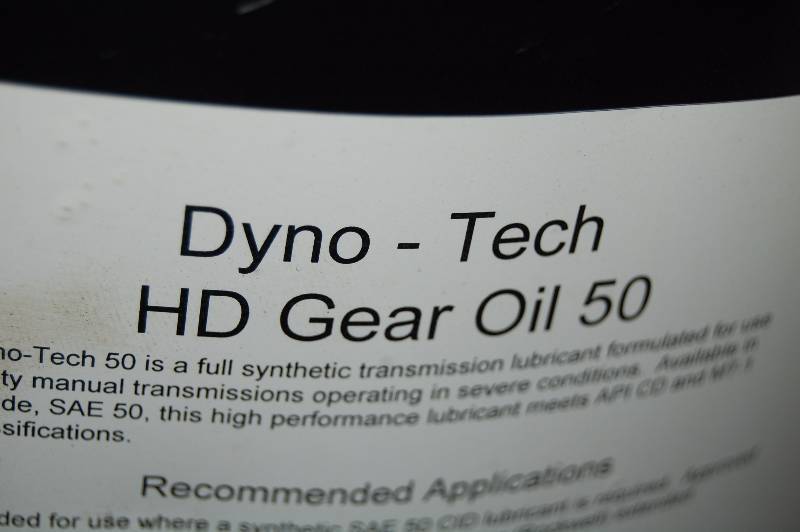 lot 1673 image: 16 Gallon Barrel of Dyno-Tech HD Gear Oil 50