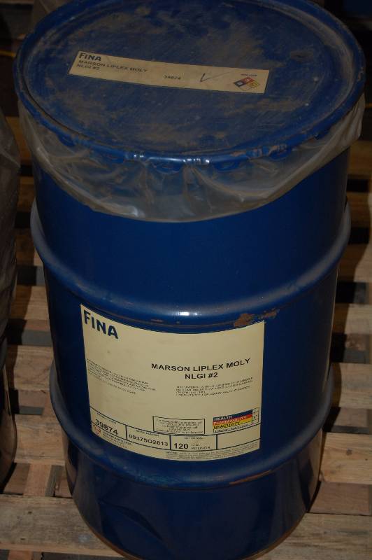 lot 1691 image: 16 Gallon Barrel of Marson Liplex Moly NLGI #2
