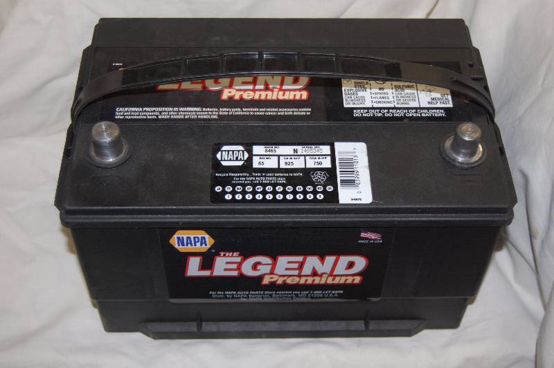 lot 1732 image: New Vehicle Battery