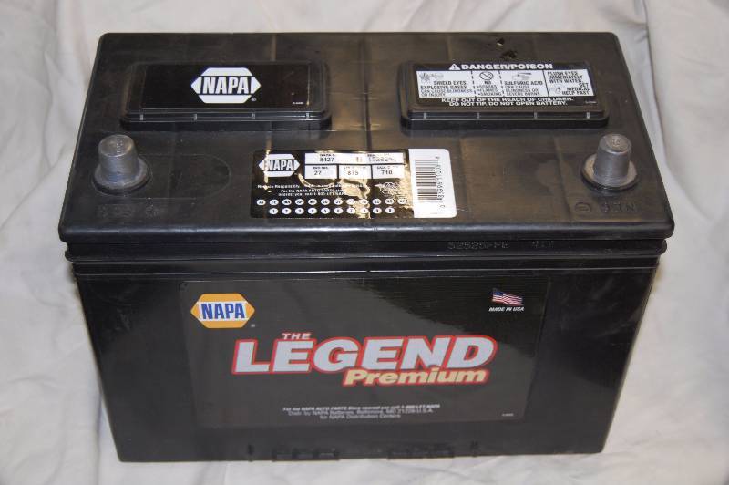 lot 1736 image: New Vehicle Battery