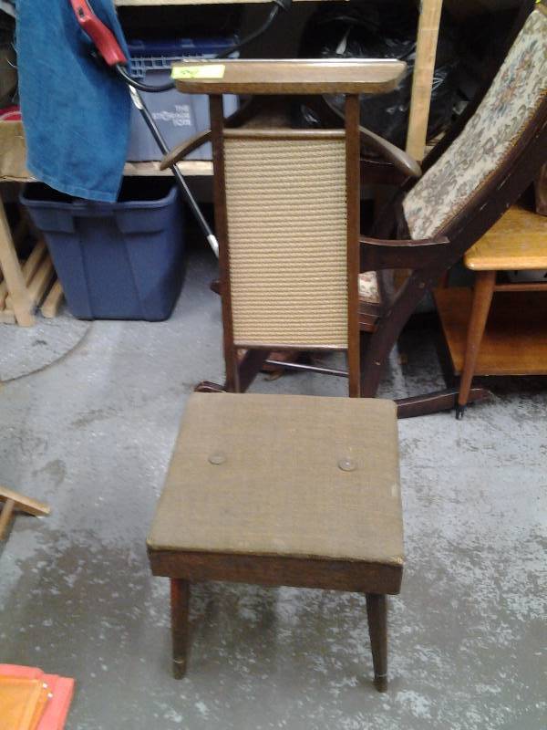 lot 34 image: Valet Chair (Storage Under Seat)