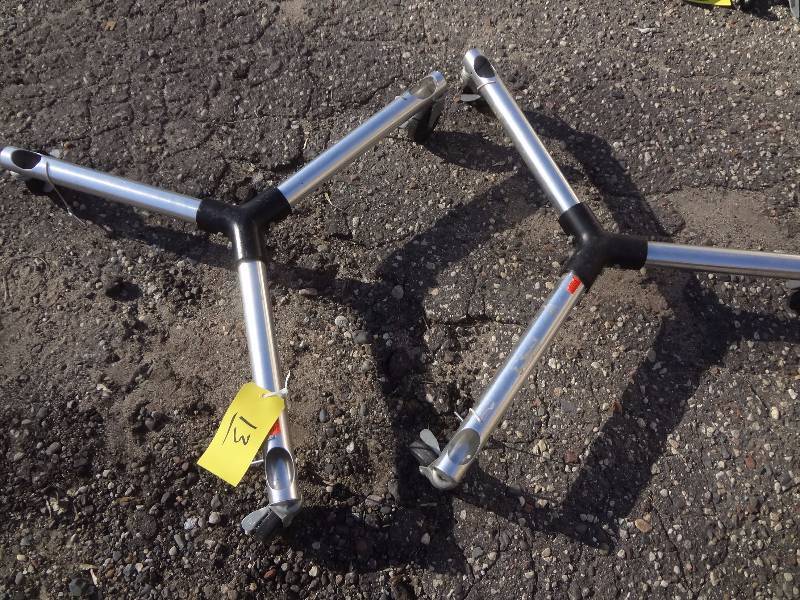 lot 13 image: Pair Tripod Dollies