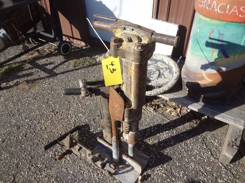 lot 43 image: (3) Old Air Hammers