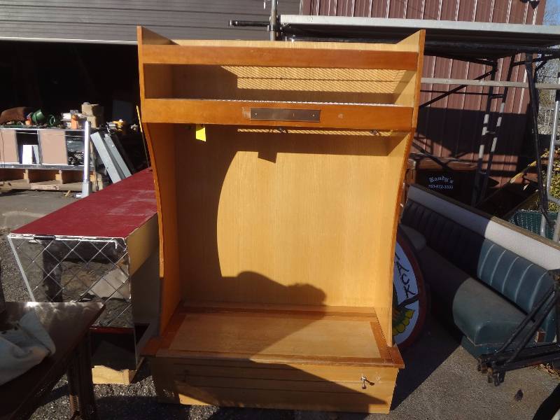 lot 59 image: Coat RackBenchChest