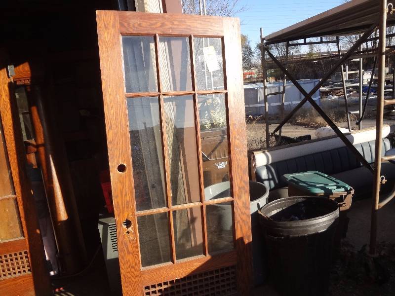 lot 64 image: Large Old Wooden Door
