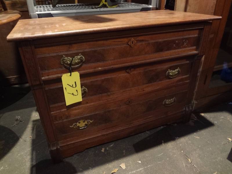 lot 77 image: Nice Old Dresser