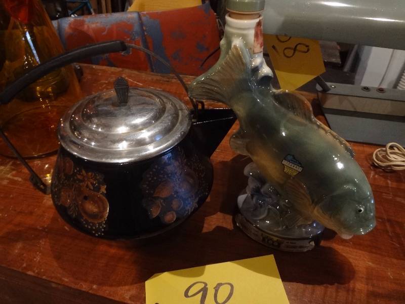 lot 90 image: Tea Kettle, Beam
