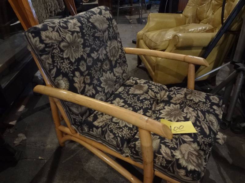 lot 100 image: Bamboo Chair