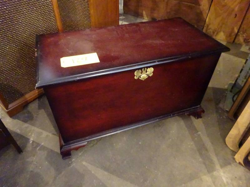 lot 129 image: Smaller Cedar Chest