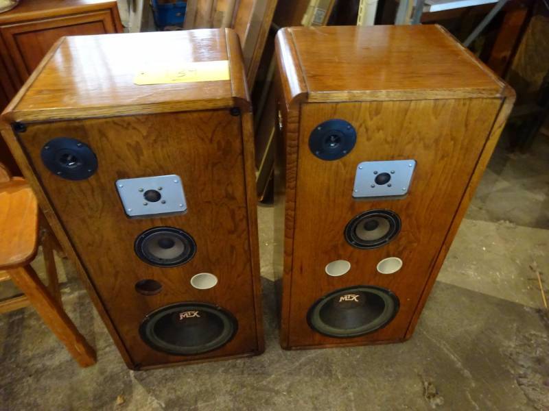 lot 134 image: Pair MTX Speakers