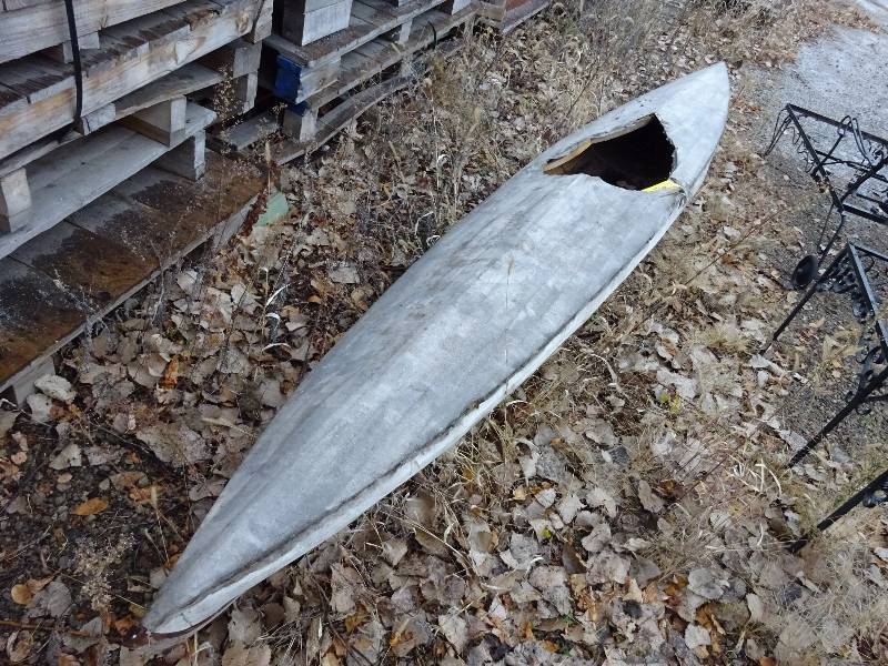 lot 186 image: Wooden Kayak