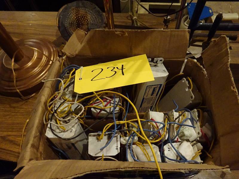 lot 234 image: Lot of Ballasts